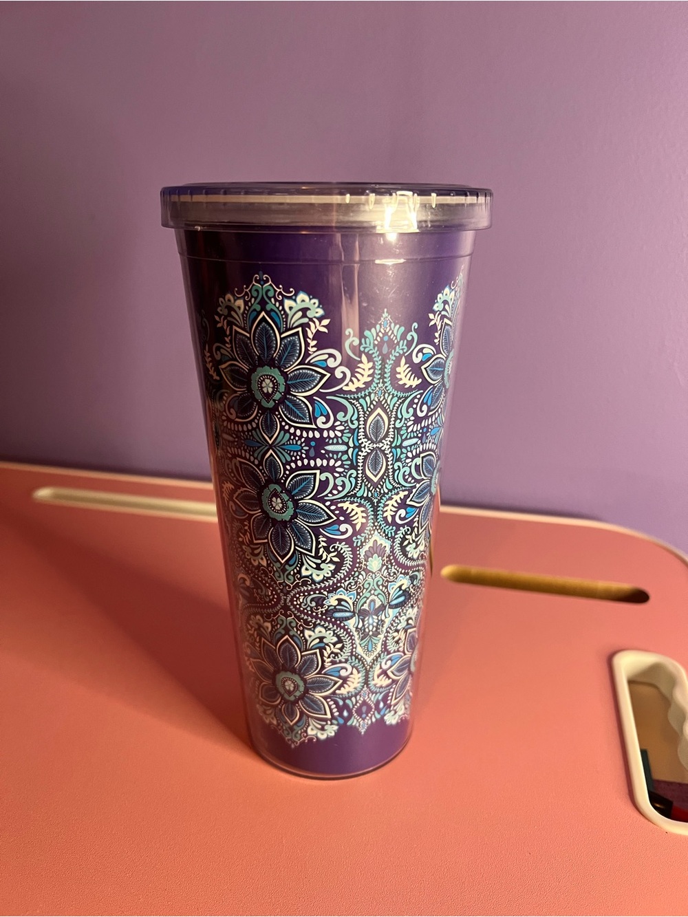 Blue Island Medallion Tumbler Vera Bradley